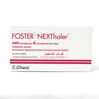 Foster 100/6 Mcg Nexthaler 120 Dose - 1Piece