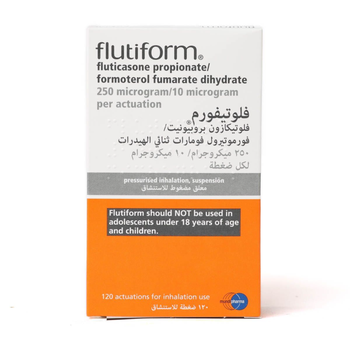 Flutiform  250 Mcg / 10 Mcg  Inhalation - 1Piece