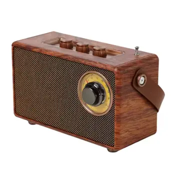 Multi Brand Wooden Bluetooth Radio