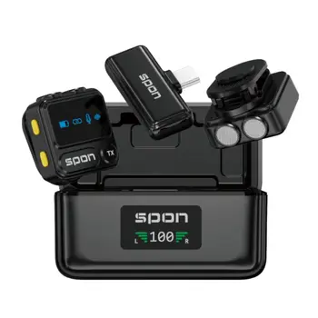 Spon Wireless Microphone With Type-C Connector 1Piece