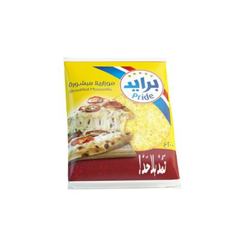 Pride Shredded Mozzarella Cheese 200 Gm