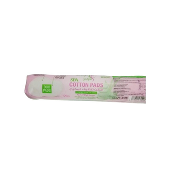 Alarays SPA Duo Pads Makeup Cotton 120 Pieces