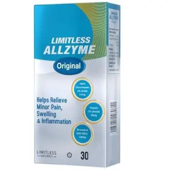 Limitless Allzyme Original Tablets 30 Count