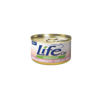 Life Cat Natural Tuna & Shrimp Wet Cat Food 85g