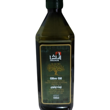 الباشا زيت زيتون مكرر500مل
