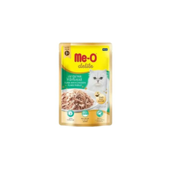 Meo Delight Wet Cat Food With Tuna & Chicken Flakes In Jelly 70g