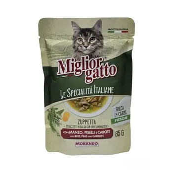 Miglior Gatto Beef Mix Cat Pouch 85g