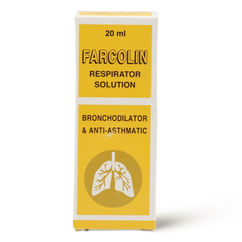 Farcolin Bronchodilator Respirator Solution 20ml