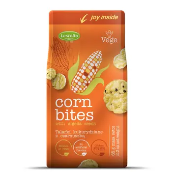 Lestello corn bites with nigella seeds 65g