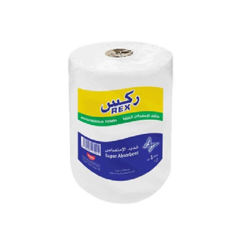 Rex Maxi Roll 3-Ply White Towel 315 Pieces