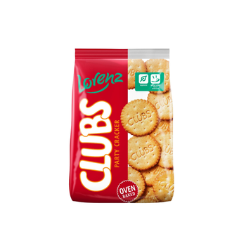 Lorenz CLUBS Oven-Baked Vegetarian Biscuits 150g