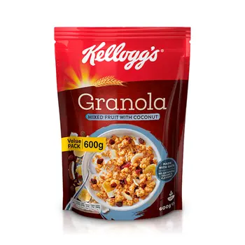 Kellogg's Mixed Fruit Coconut Granola 600g