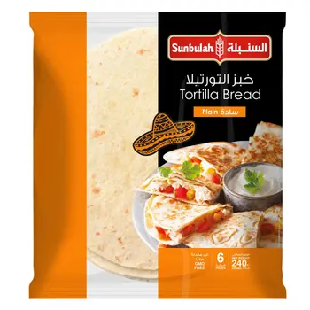 السنبلة تورتيلا سادة 240جرام
