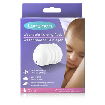 Lansinoh Washable Nursing Pads 4 Pieces