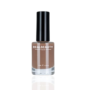Real Beauty Caramel Brown Nail Polish 12ml