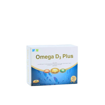 Maw Omega D3 Plus 1000Mg 60Capsules
