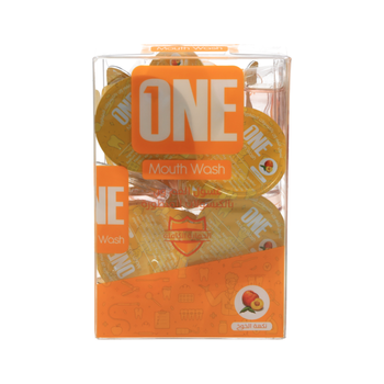 The One Touch Advanced Peach Mouthwash Capsules 20 Capsules
