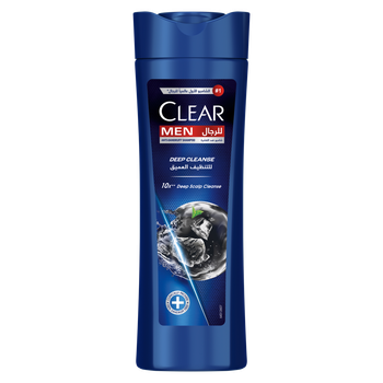 Clear Anti-Dandruff Shampoo, Deep Cleanse, 400Ml