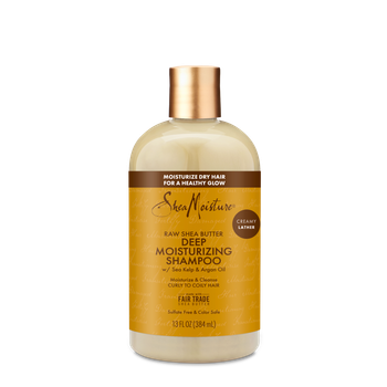 Sheamoisture Shampoo Deep Moisturizing For Dry, Damaged Or Transitioning Hair Raw Shea Butter Sulphate-Free, 384Ml