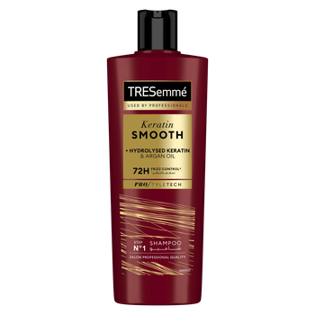 Tresemmé Shampoo, Keratin Smooth & Straight, 400Ml