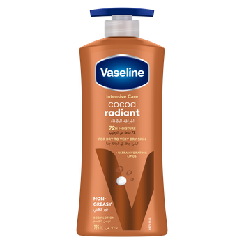 Vaseline Intensive Care Body Lotion, Cocoa Radiant, 725Ml