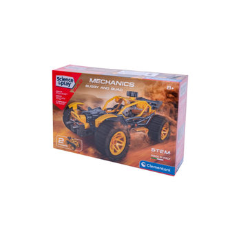 Clementoni Buggy And Quad Car Building Toy 1Piece