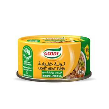 Goody Light Tuna in Sunflower Oil 185g