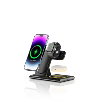 Hootoo 15W 4-In-1 Wireless Charging Station