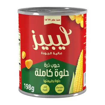 ليبيز حبوب ذرة حلوة كاملة 198جرام