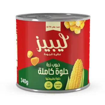 ليبيز حبوب ذرة حلوة كاملة، 340جرام