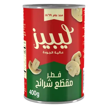 ليبيز فطر مقطع شرائح 400جرام
