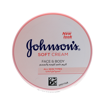 Johnson's Face and Body Moisturizing Cream 100Ml