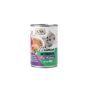 KNS Salmon Kitten Wet Food 400g