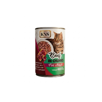 Kns Beef Adult Cat Wet Food 400g