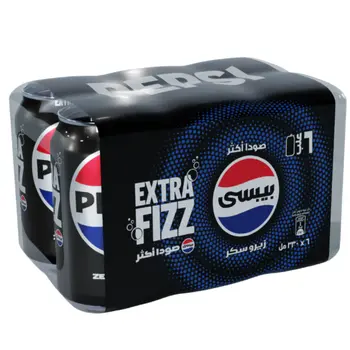 Pepsi Zero Extra Fizz 6x330ml