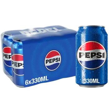Pepsi Soft Drink 6x330ml
