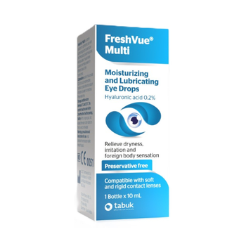 FreshVue Multi Eye Drops 0.2% Preservative-Free 10ml