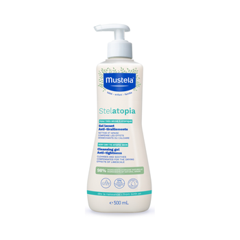 Mustela Stelatopia Cleansing Gel For Atopic Prone Skin 500Ml