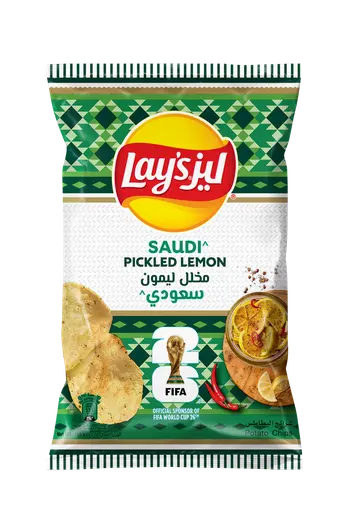 Lay’s Saudi PickledLemon Potato Chips 155g