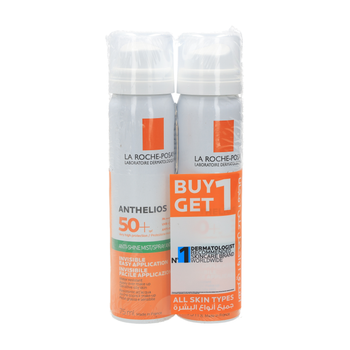 La Roche Posay Anthelios Spf50+ Invisible Mist Spray 2Pieces