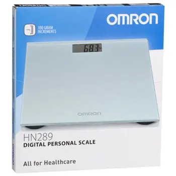 Omron Hn-289 Digital Body Weight Scale, Personal Bathroom Scale 1Piece