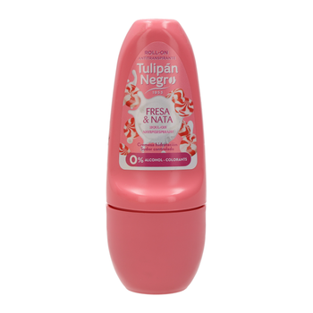 Tulipan Deo Roll On Fresa Y Nata 50Ml