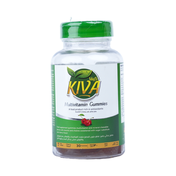 Kiva Cherry Multivitamin Gummies 30 Count