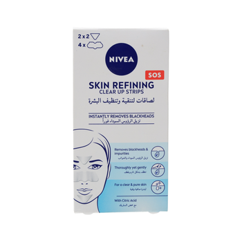 Nivea Nose ClearUp Strips Skin Refining 1Pack
