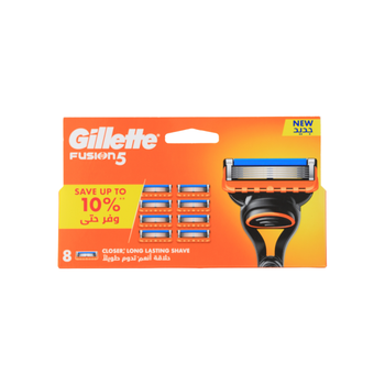Gillette Fusion Mega Pack Razors 8 Pieces