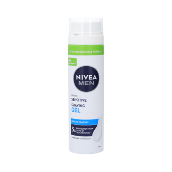 Nivea Men Sensitive Shaving Gel 200Ml