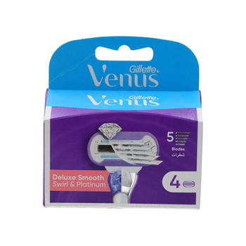 Gillette Venus Deluxe Smooth Swirl Blades 4 Pieces