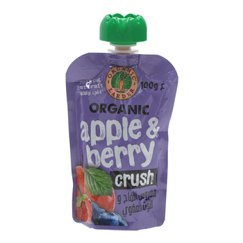 Organic Larder Apple & Berry Crush 100g