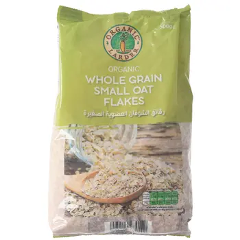 Organic Larder Whole Grain Oat Flakes 500g