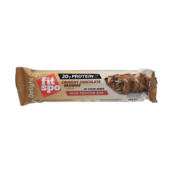 Fitspo Delight Crunchy Chocolate Brownie Protein Bar 60g
